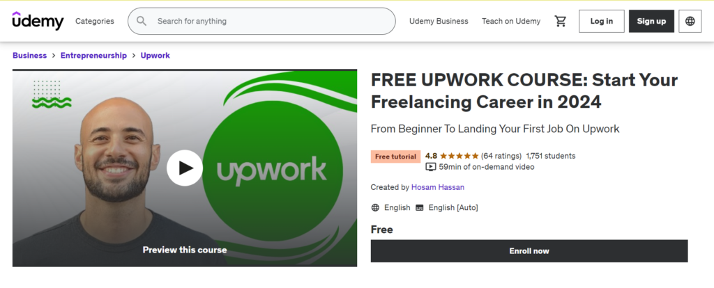 Best online course to start Freelancing Career