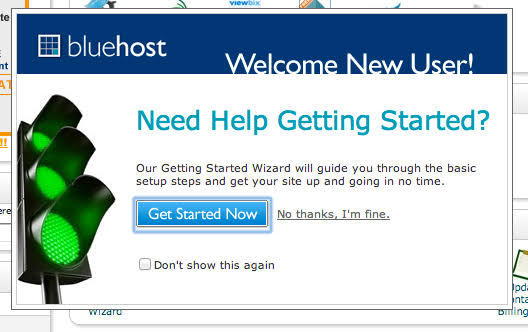 Getting started with Bluehost