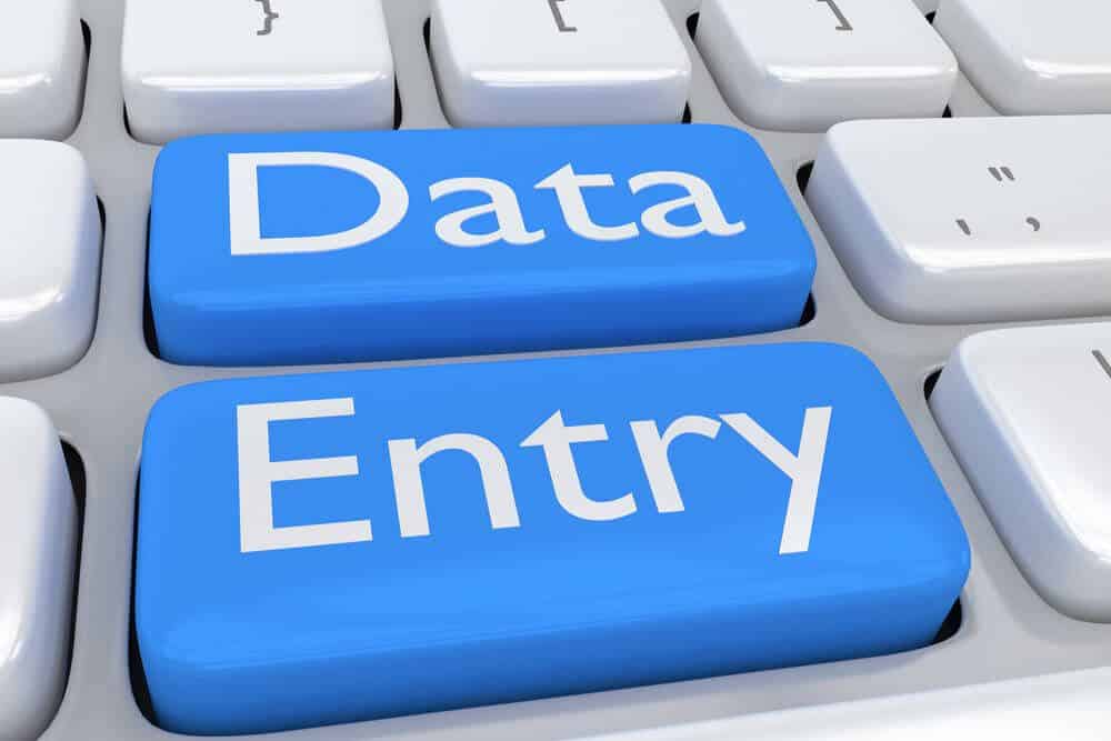 data entry